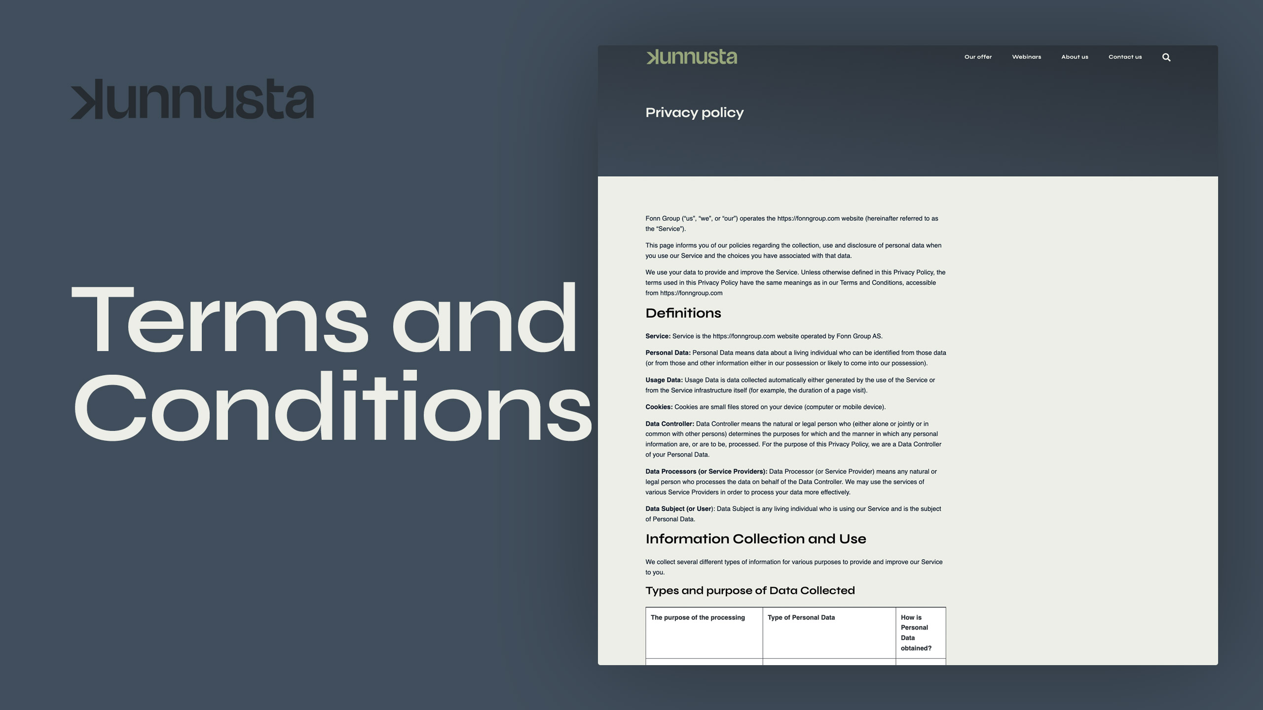 Terms and Conditions